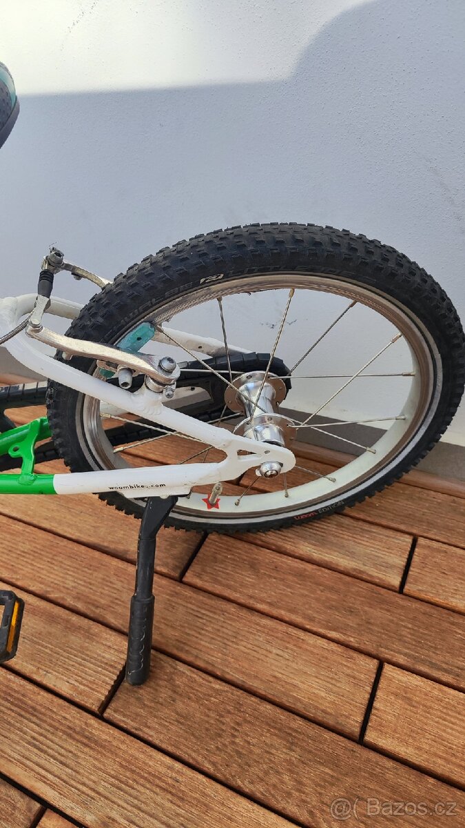 DĚTSKÉ LEHKÉ KOLO 16" WOOM 3 - ZELENÉ - 3