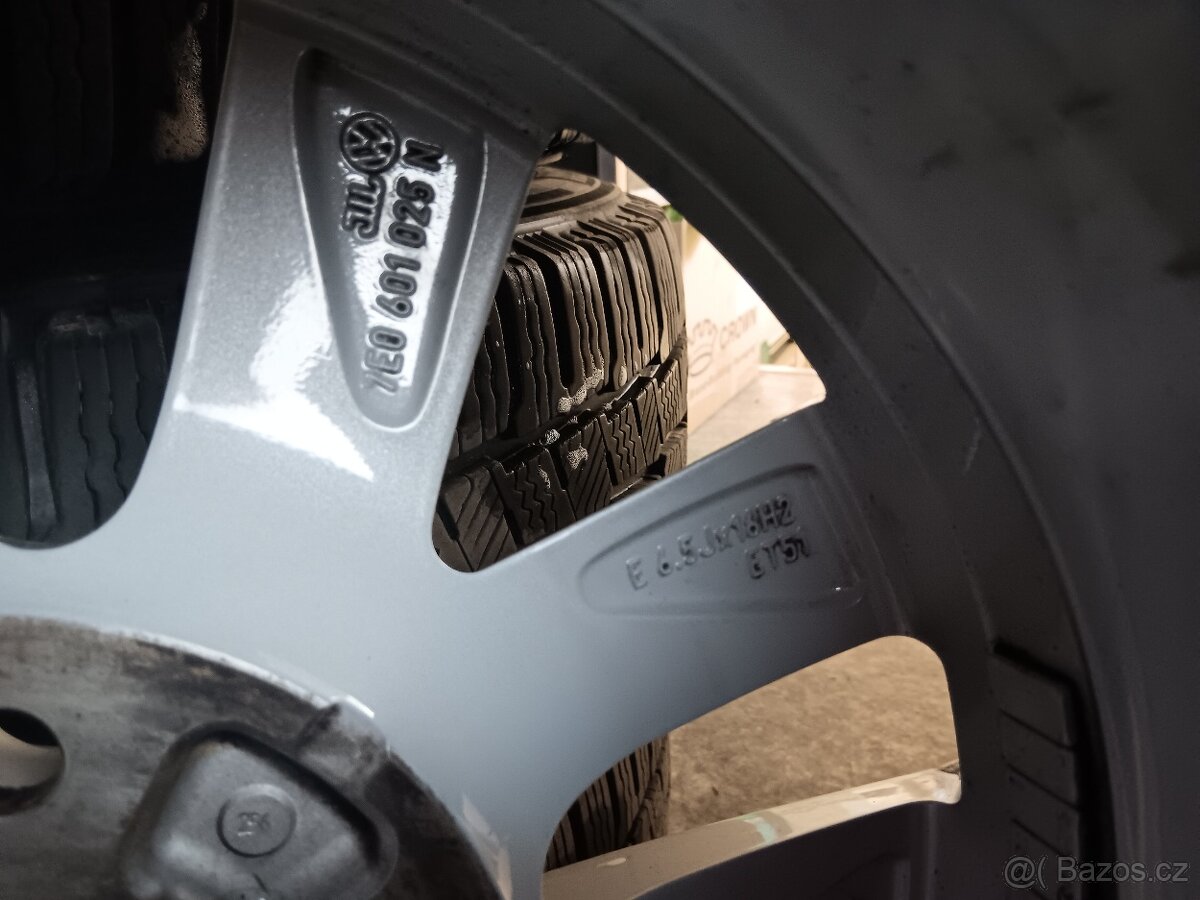Alu kola originál VW 205/65 R16C zimní - 3