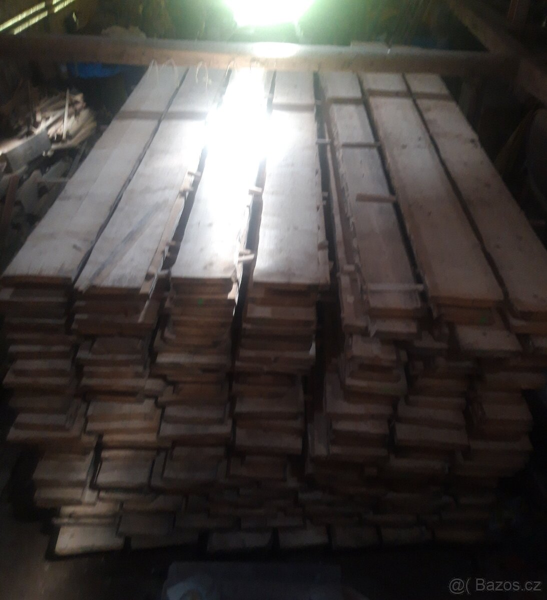 Truhlářské řezivo - Přirozeně vyschlé smrkové fošny 55 mm - 3