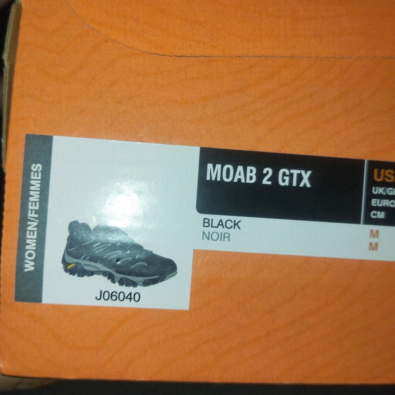 Dámské Merrell Moab 2 GTX černé Gore-Tex vel.40 - 3