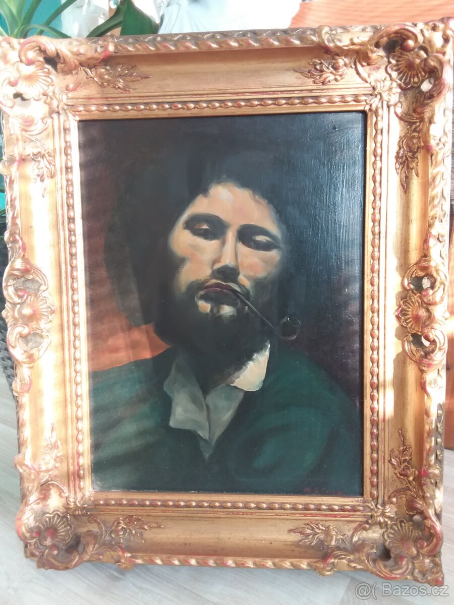 Obraz portrét muze - 3