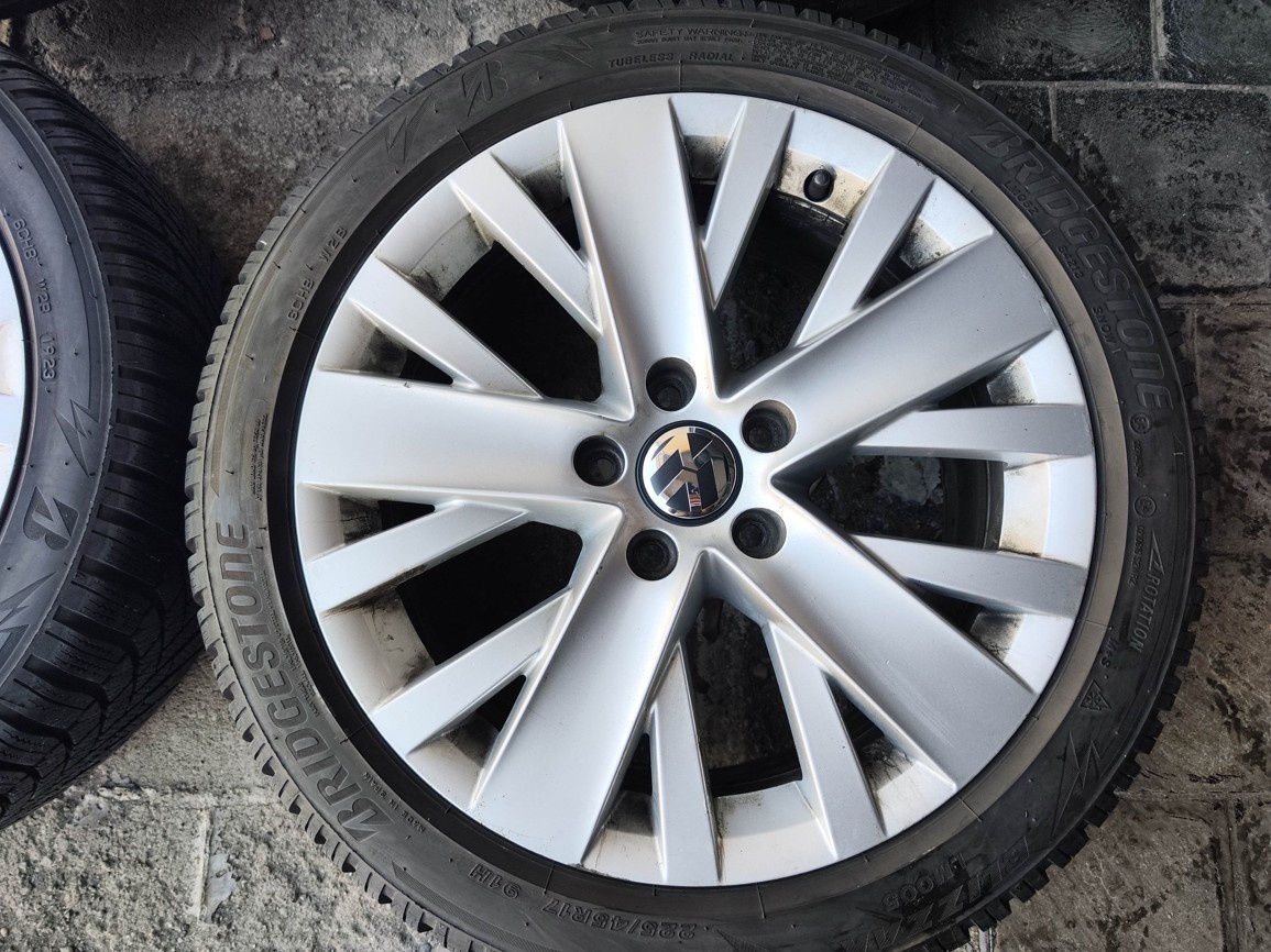 17"zimní alu sada 5x112 origo Sharan Alhambra Golf Touran - 3