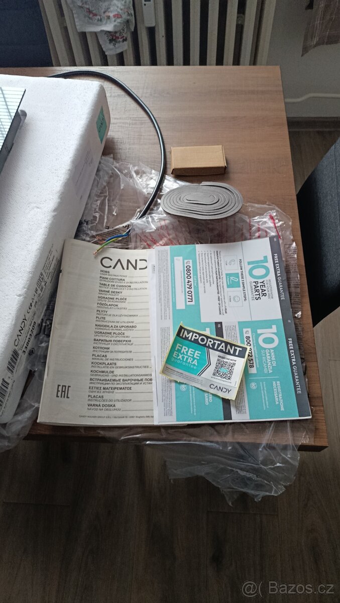 NOVÁ SKLOKERAMICKÁ DESKA CANDY CH64CCB/4U2 – NA DÍLY - 3