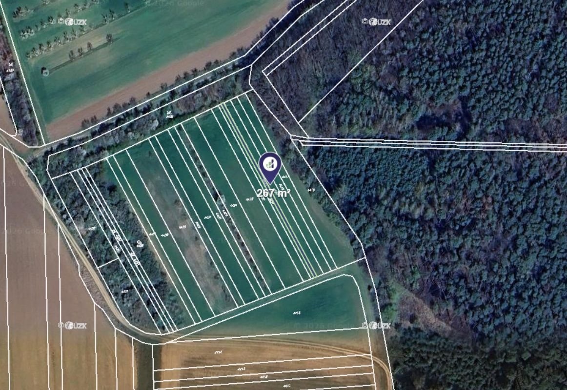 Prodej podílu 1/2 pole 571 m², Moravský Písek - 3