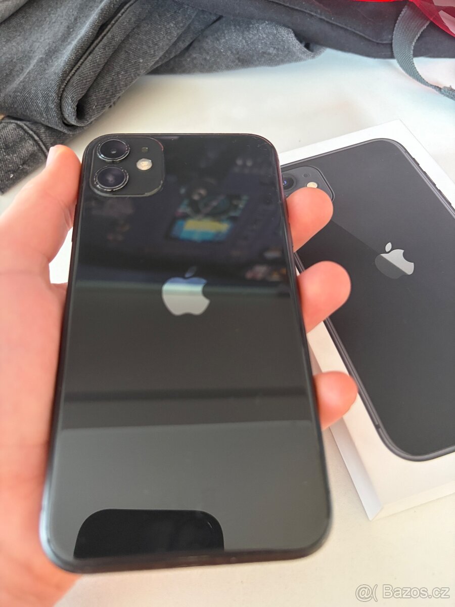 Iphone 11, černá, 64 gb, baterie 75 % - 3