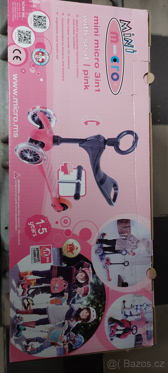 NOVÉ - Mini Micro 3in1- Pink - 3