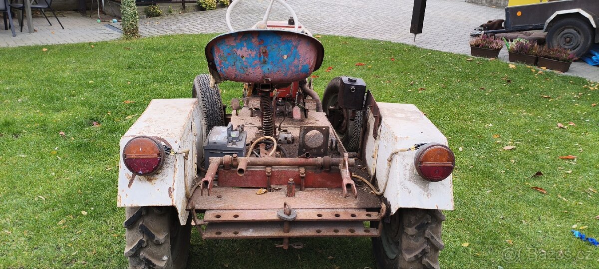 Malotraktor domácí výroby - 3