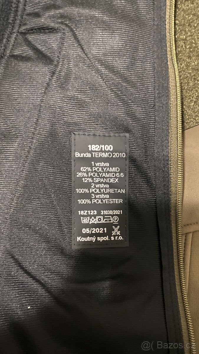 Bunda termo AČR - 3
