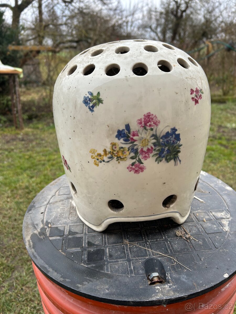 Starý porcelánový přímotop - 3