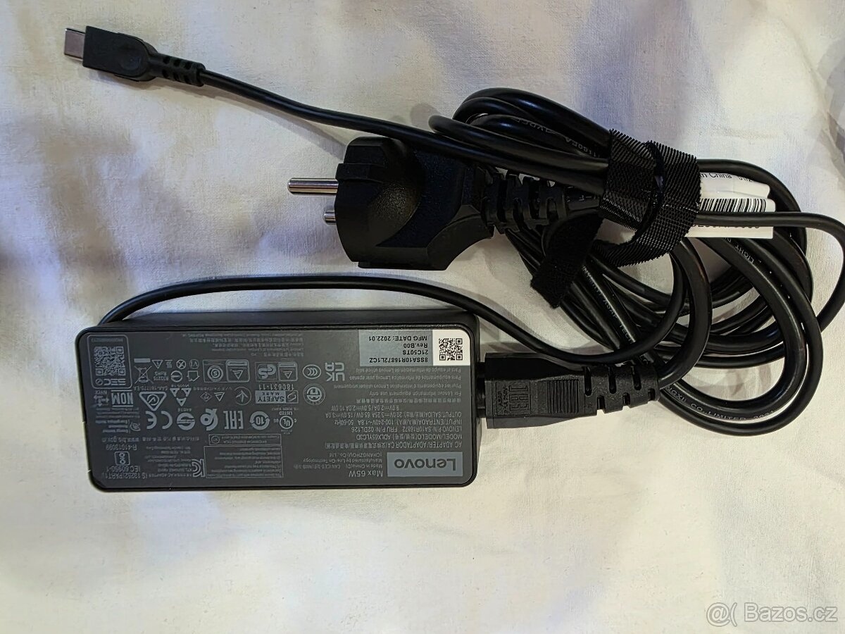 Lenovo originální AC adaptér 65W - 3