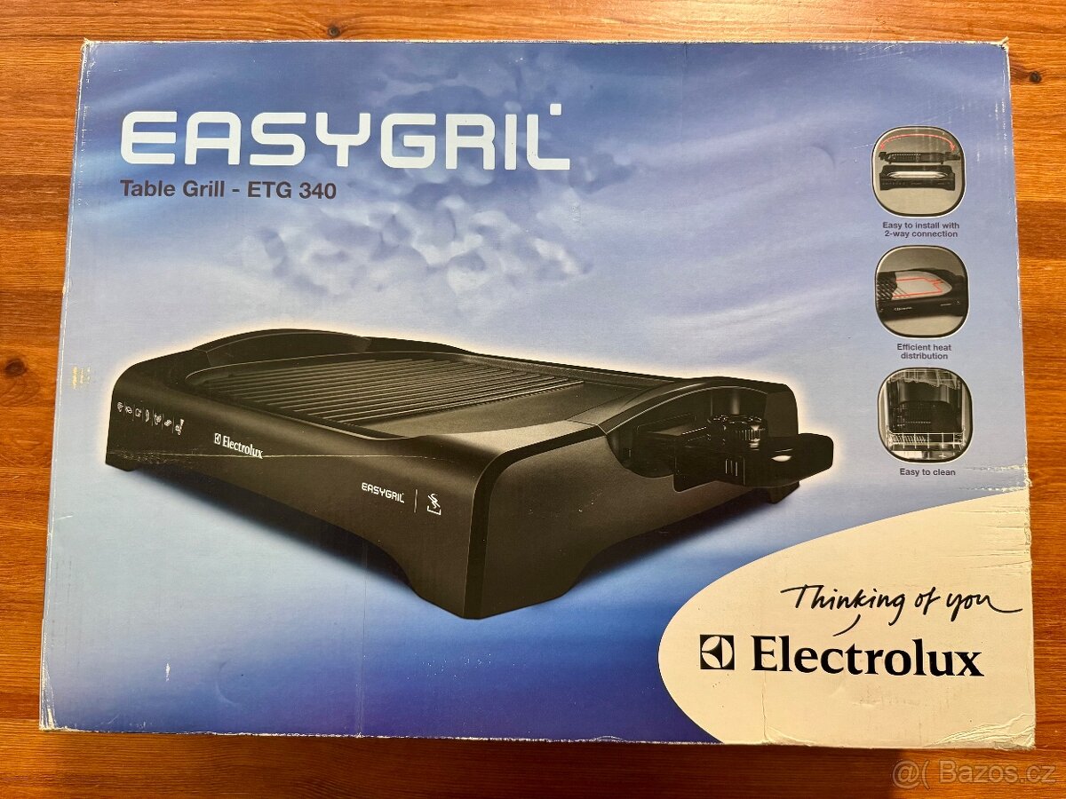 Elektrický gril Electrolux ETG 340 - 3