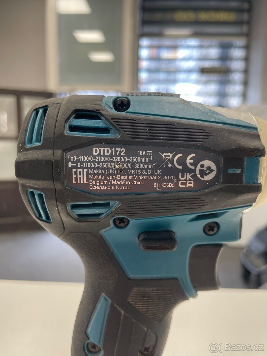 Rázový utahovák Makita DTD172 - 3