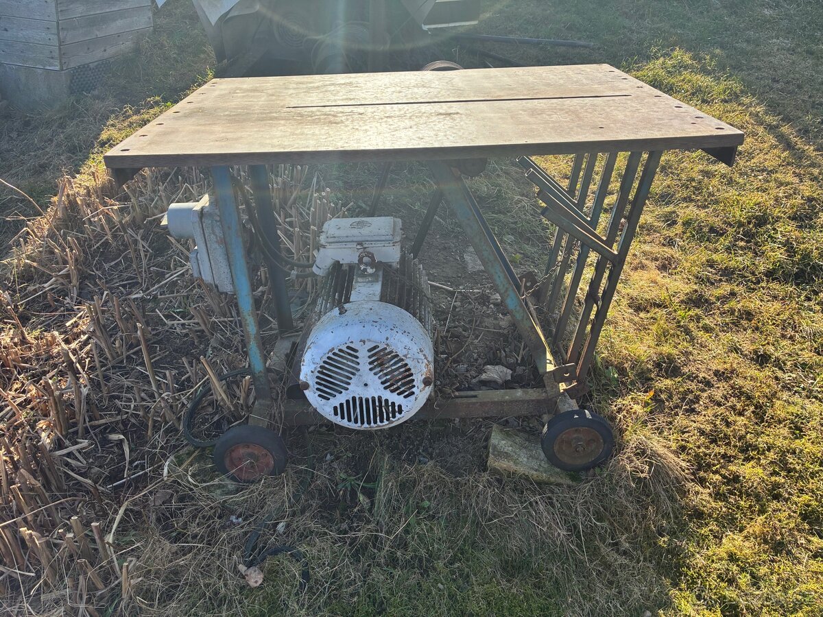 Cirkularka s kolibkou, 400V motor 15kw. - 3