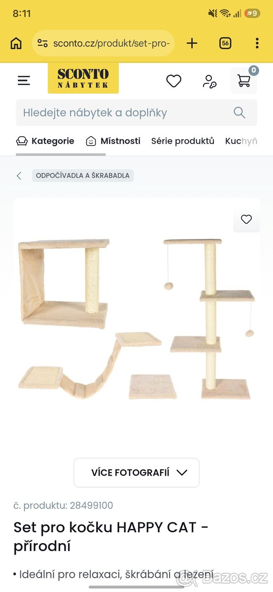 Nástěnné škrabadlo - 3
