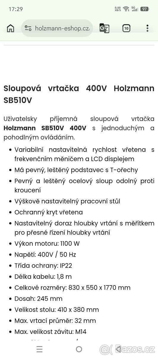 SB 510 v 400v - 3