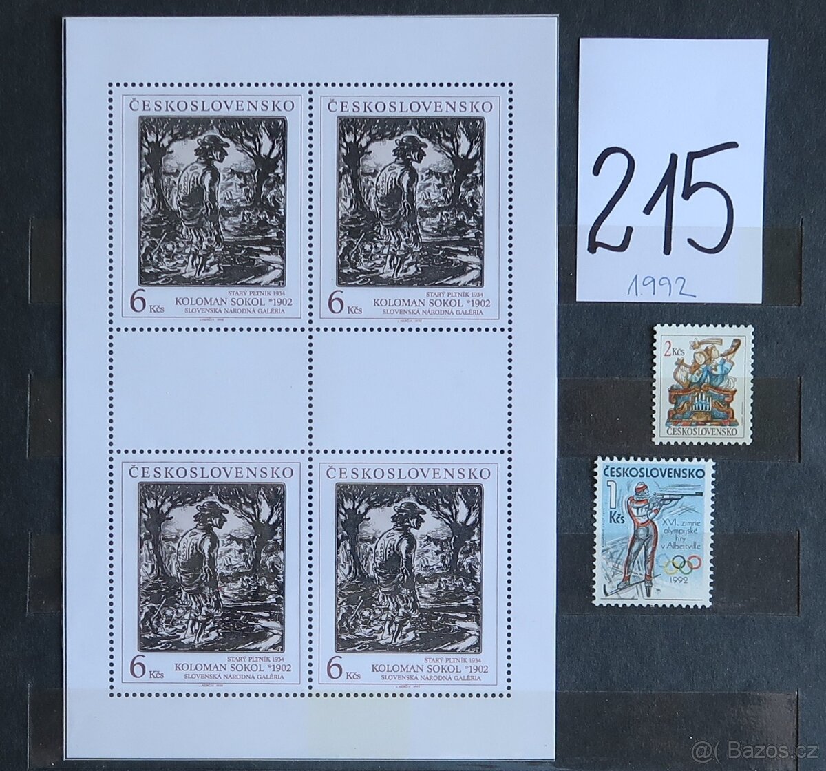 Známky Československo II – H - 3