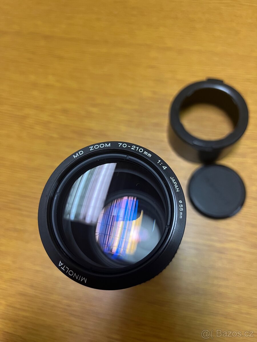 Objektiv Minolta MD Zoom 70-120 mm macro Japonsko 1:4 - 3