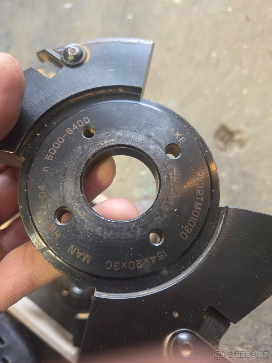 Truhlářské vybavení. Fréza, kotouče.nože - 3