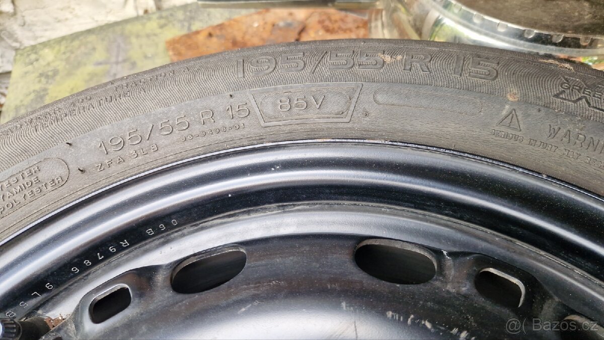 Prodám rezervní kolo z Peugeot 307 - 3