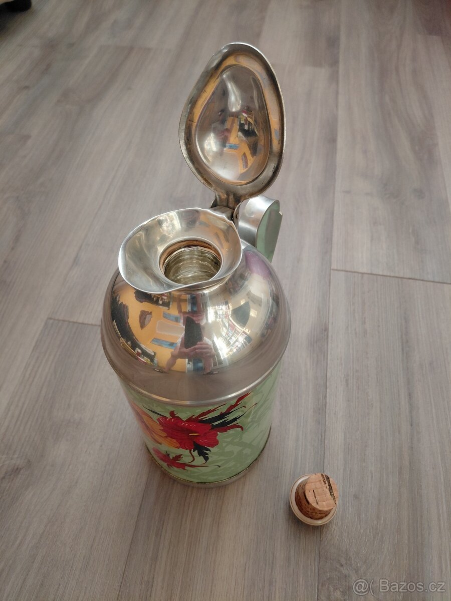 Malovaná retro termoska - 3