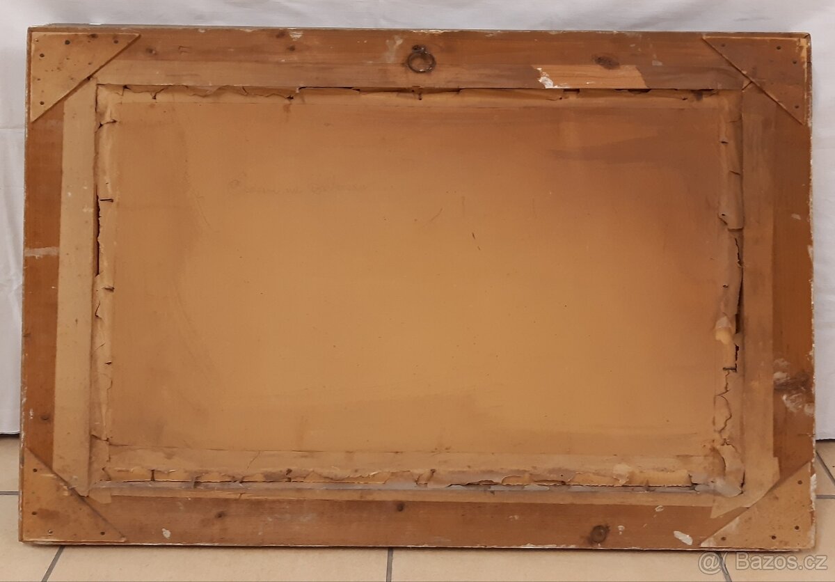 Obraz olej autor Josef Jiří Kamenický " Lískovec " - 3