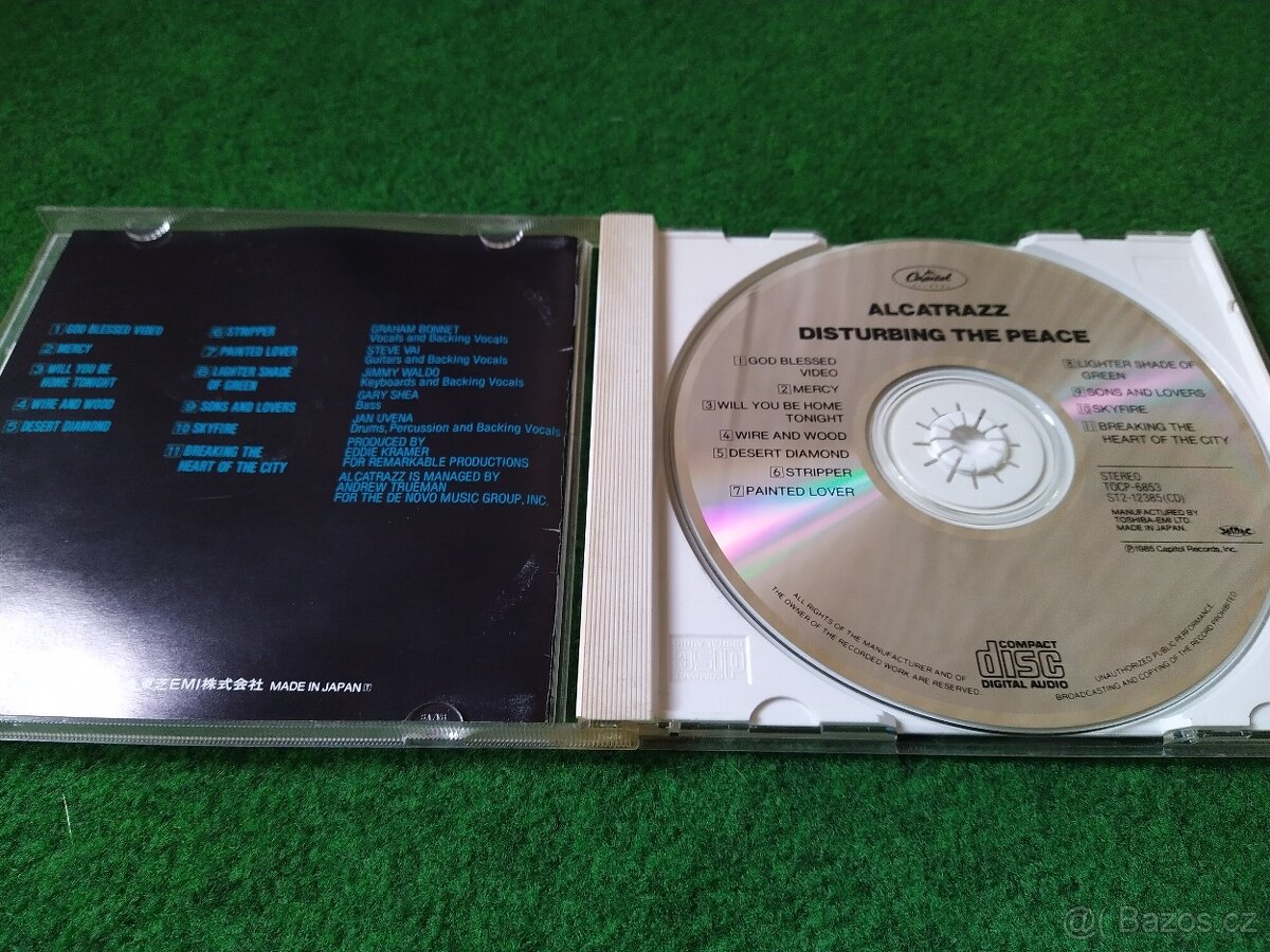 Rezervace CD Alcatrazz - Disturbing The Peace - 3