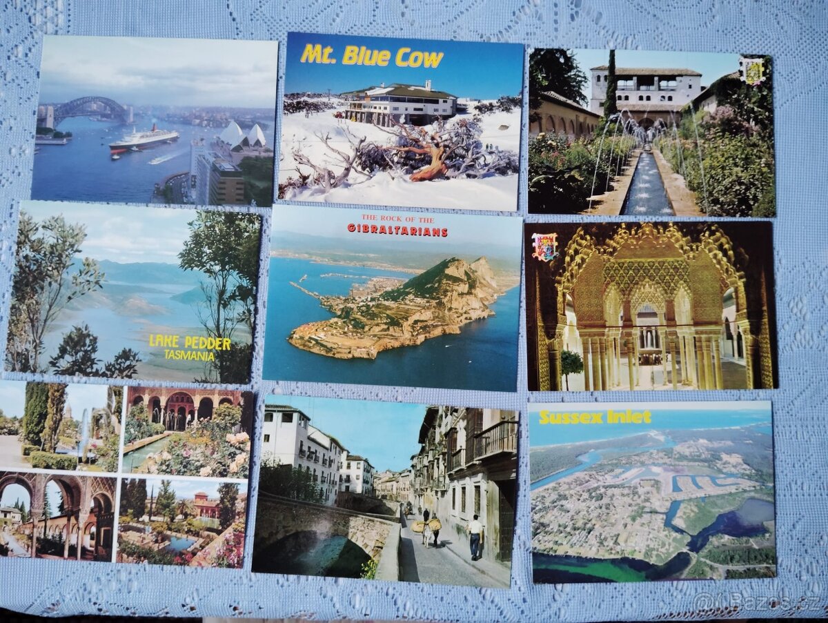 Pohlednice -zahraničí - čisté. - 3