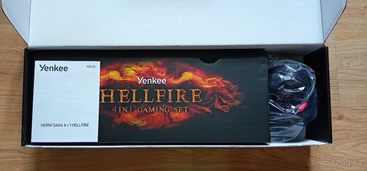 HERNÍ SET YENKEE 4V1 HELLFIRE - 3