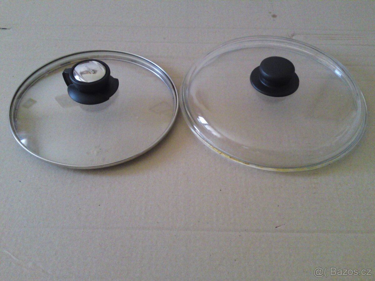 Skleněné poklice na hrnce - 3