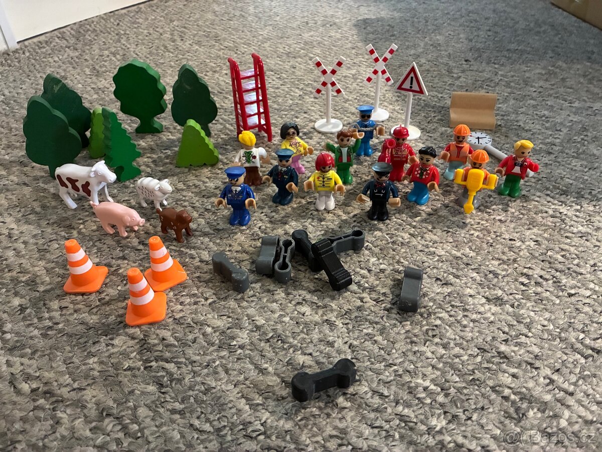 Velká krabice dřevěné vláčkodráhy (Brio / Playtive) - 3