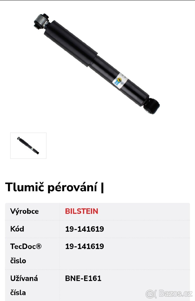 Zadní tlumiče bilstein 19-141619 - 3
