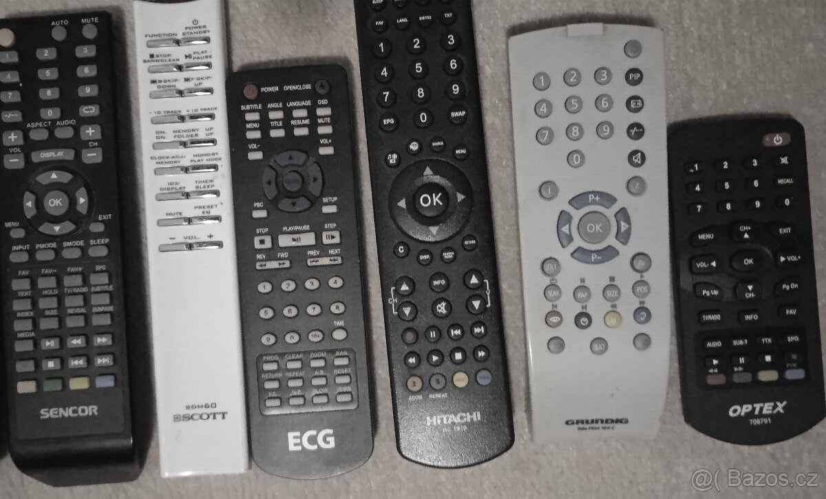 DÁLKOVÉ OVLADAČE - sada 2 - 3