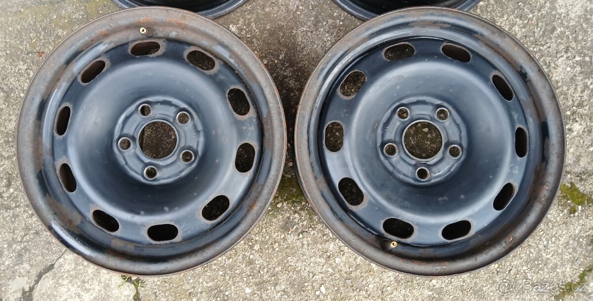 plechové disky 5x100 r14 - 3