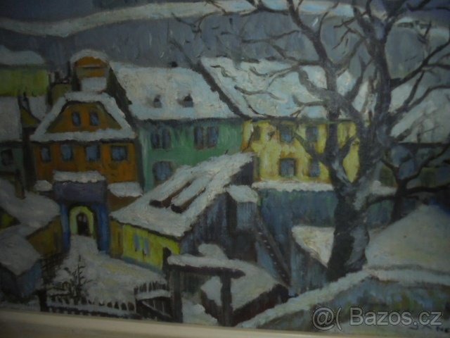 OBRAZ OLEJ NA PLÁTNĚ - 3