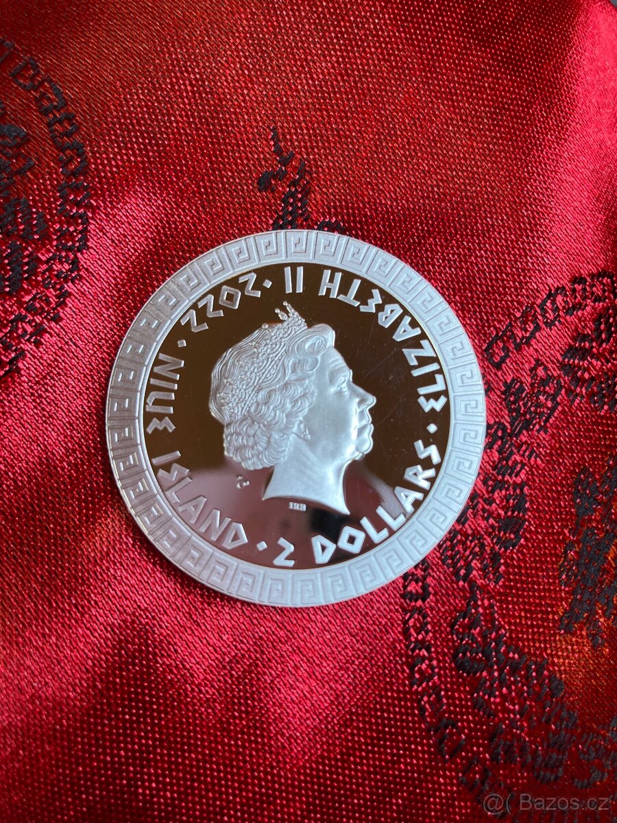 Stříbrná mince – Sfinga (Mythical Creatures – Sphinx) - 3