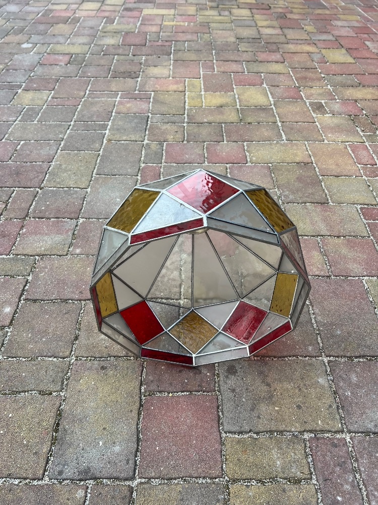 Vitrážové světlo, stínítko - 3