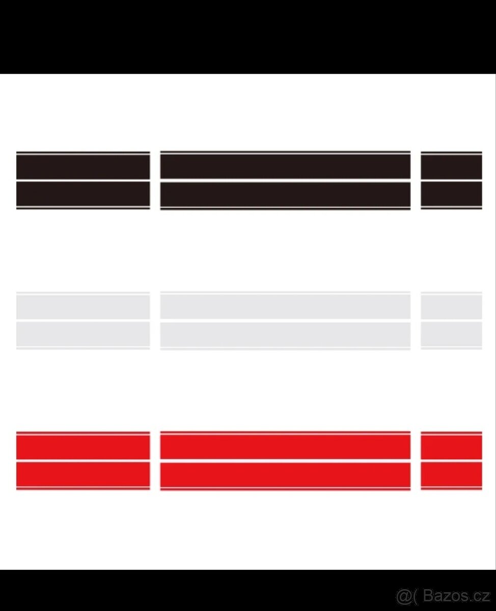 Pruhy černé na VW Scirocco - 3