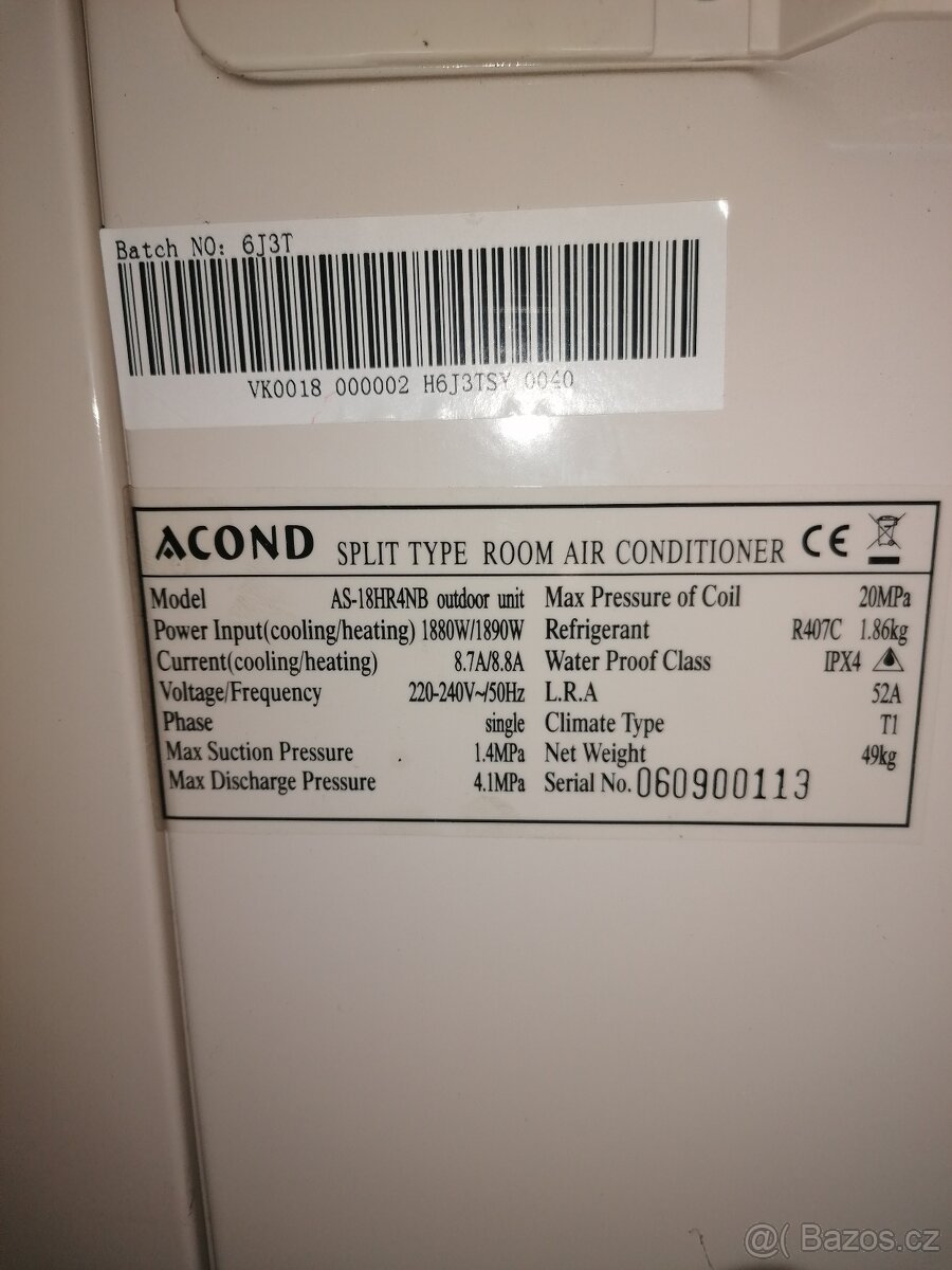 Klimatizace Acond - 3