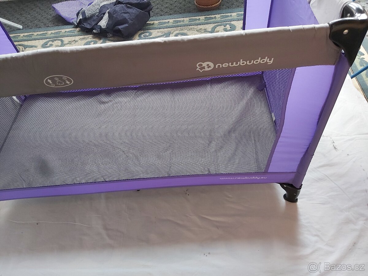 Dětská cestovní postýlka 2v1 Newbuddy - 3