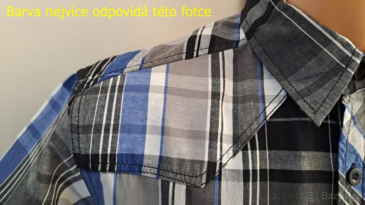 Pánská kostkovaná košile Jac&kJones/S/2x50cm - 3