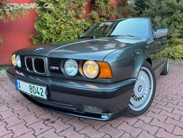 BMW E34 M5 3.6 R6 232kW 315hp,Manuál,Šíbr,Klima. - 3