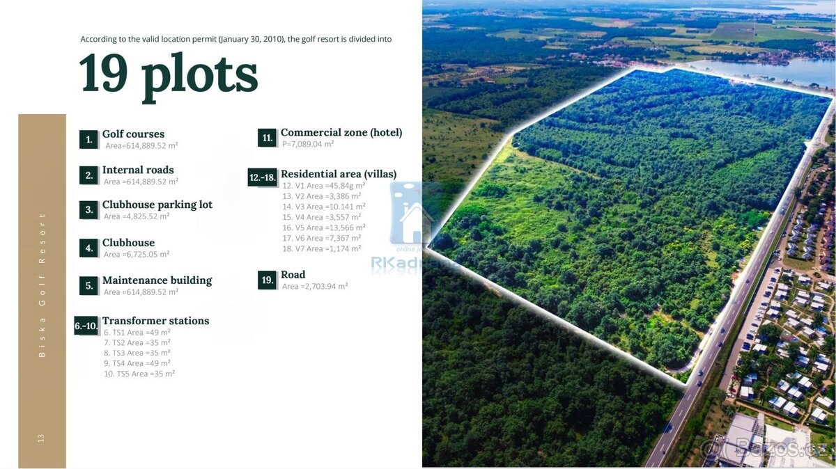 Prodej pozemku pro komerční výstavbu Brtonigly, Chorvatsko, - 3
