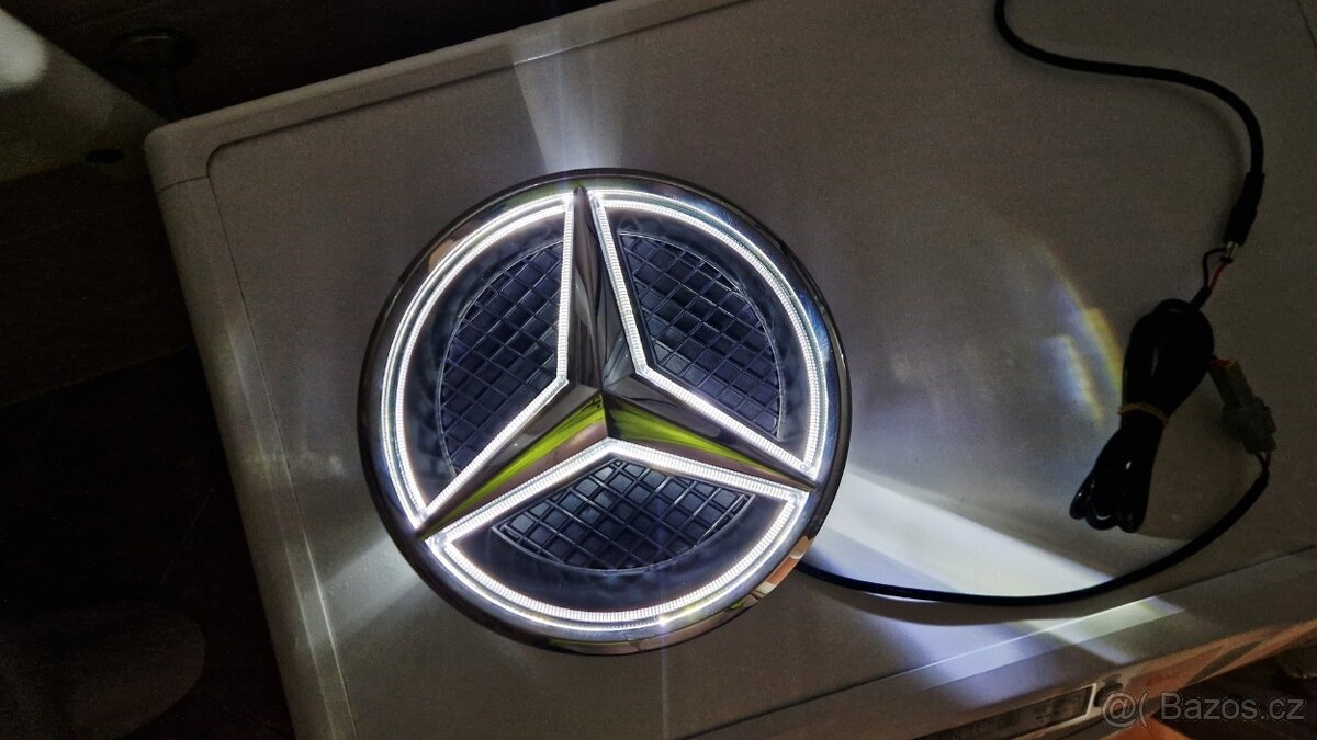 Podsvícené Logo Mercedes-Benz - 3