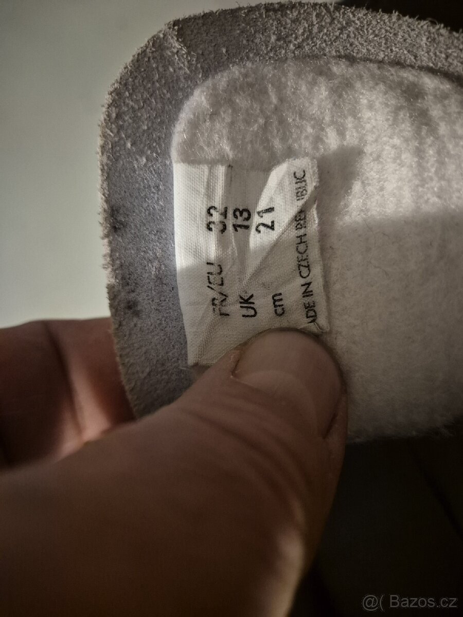 Brusle dívčí EU32, 21cm - 3