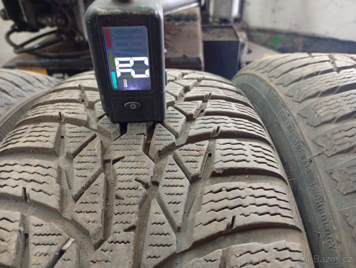 4ks 195/65 R15 Nokian zímní 6-7mm DOT 4721 - 3