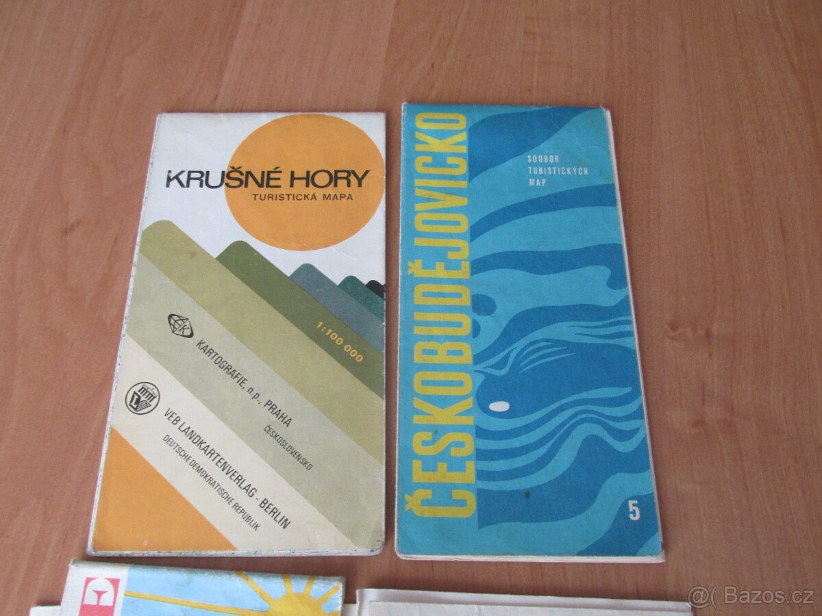 staré mapy a průvodce - 3