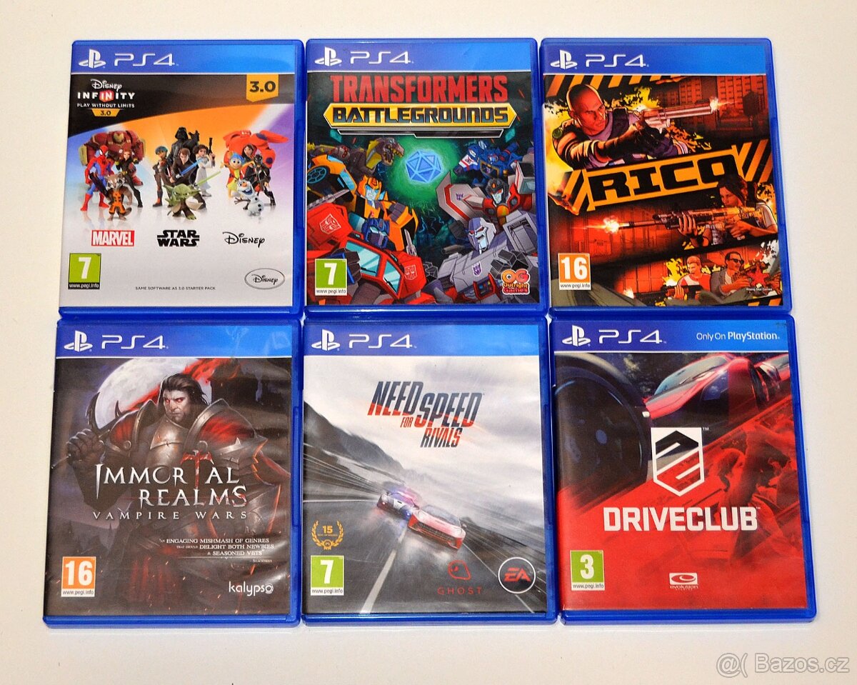 Hry pre SONY Playstation 4, Playstation 5 LEGO, Doom, Farcry - 3