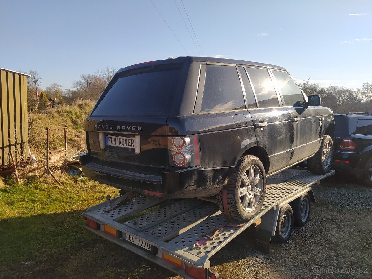 Range Rover TDV8 L322 rok 2006 náhradní díly - 3