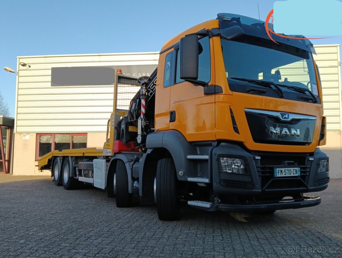 MAN TGS 35.420 - 8x2 – Odtahovka + HR-Fassi 29 t/z - 3
