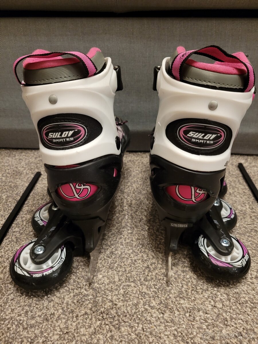 Prodám brusle 2v1 – lední, kolečkové/in-line - 3